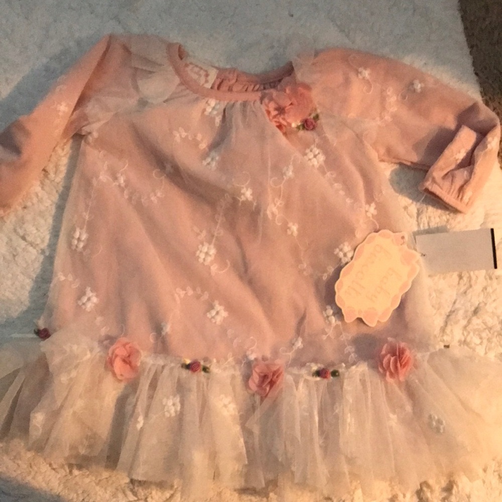 Baby Biscotti pink dress